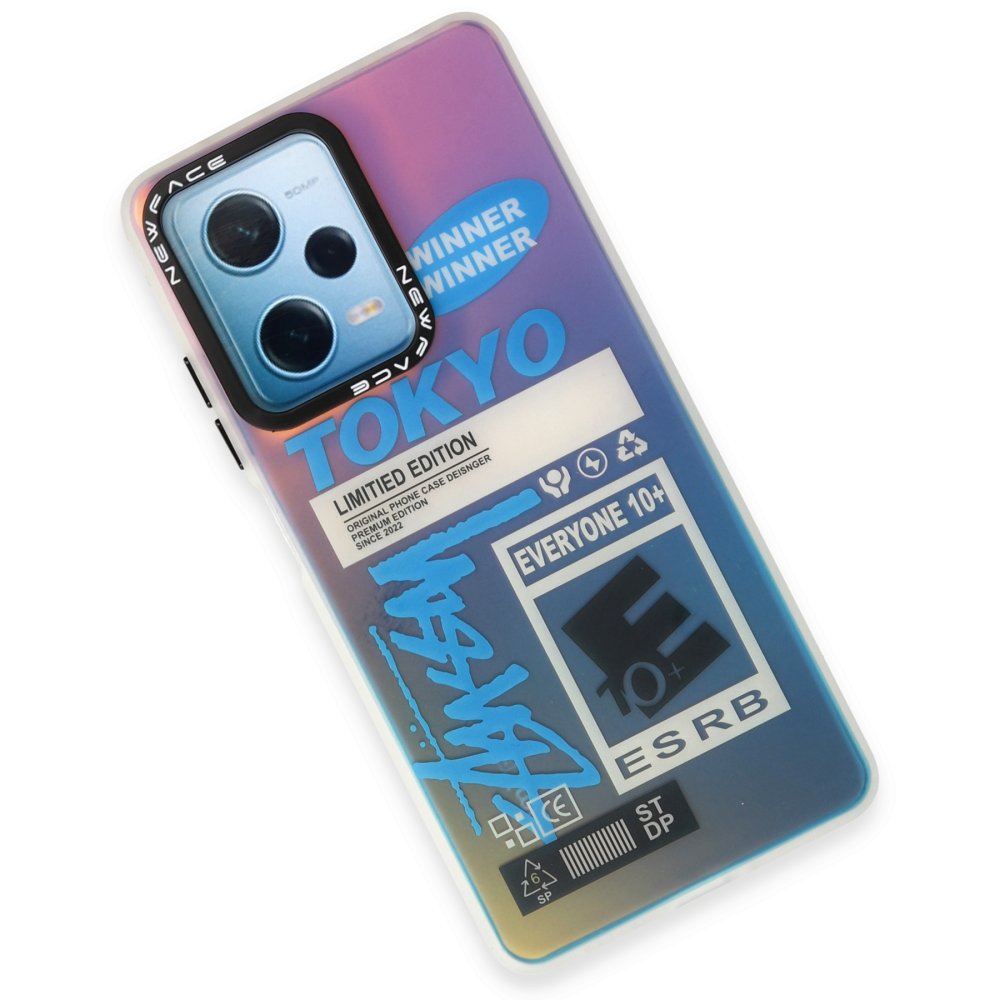  Xiaomi Poco X5 5G Kılıf Estoril Desenli Kapak - Estoril - 1