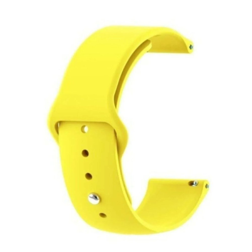  Huawei GT4 41mm 18mm Klasik Kordon - Sarı