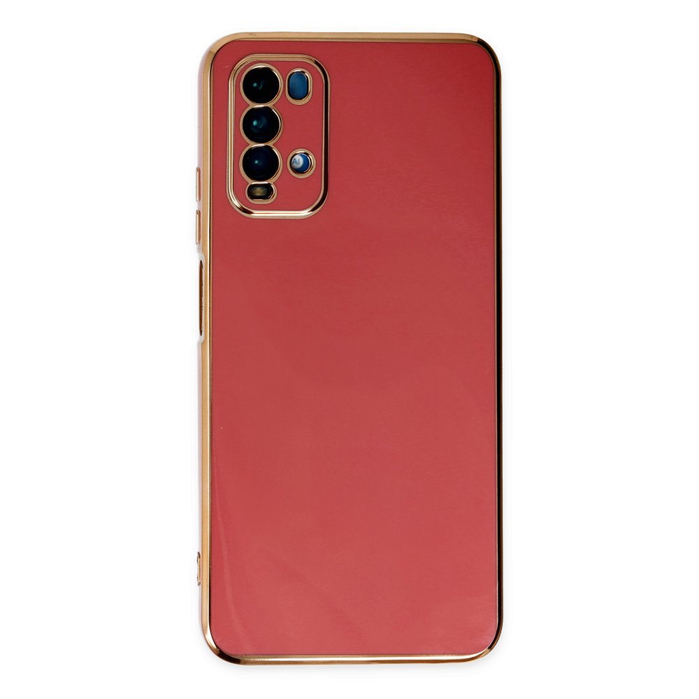 Redmi 9T Kılıf Volet Silikon - Kırmızı Redmi 9T Kılıf Volet Silikon - Kırmızı