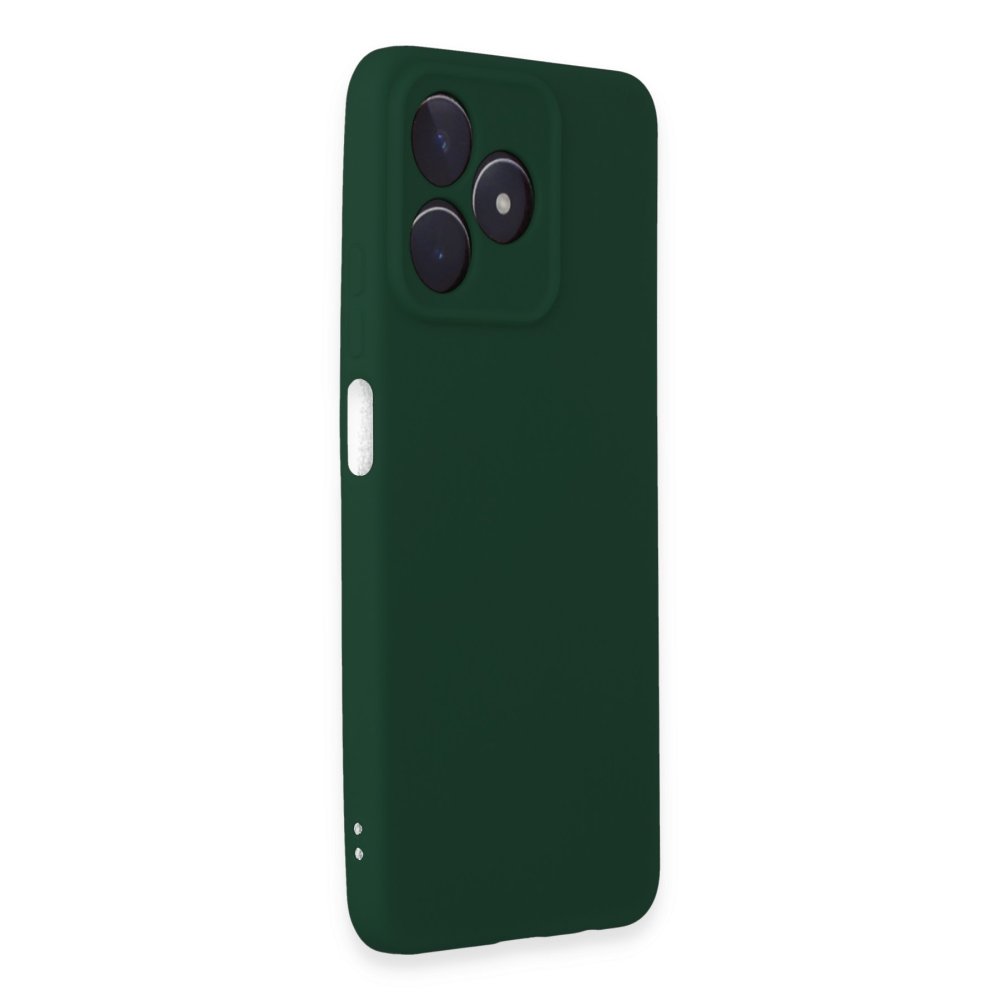 Realme Note 50 4G Kılıf First Silikon - Koyu Yeşil Realme Note 50 4G Kılıf First Silikon - Koyu Yeşil