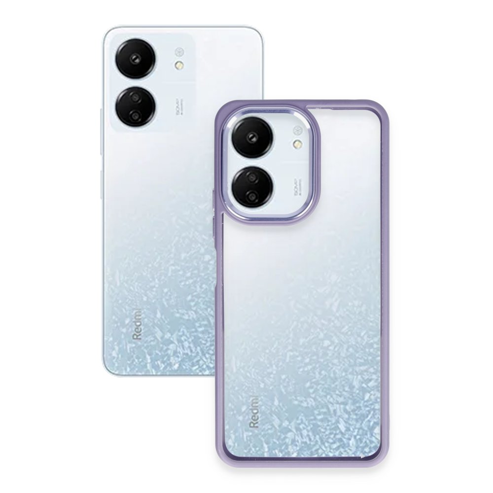  Xiaomi Poco C65 Kılıf Power Silikon - Sierra Blue