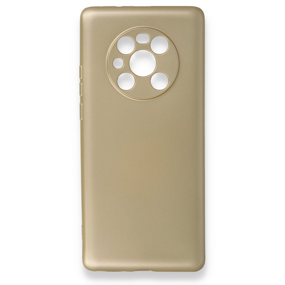 Huawei Mate 40 Pro Kılıf First Silikon - Gold  Huawei Mate 40 Pro Kılıf First Silikon - Gold