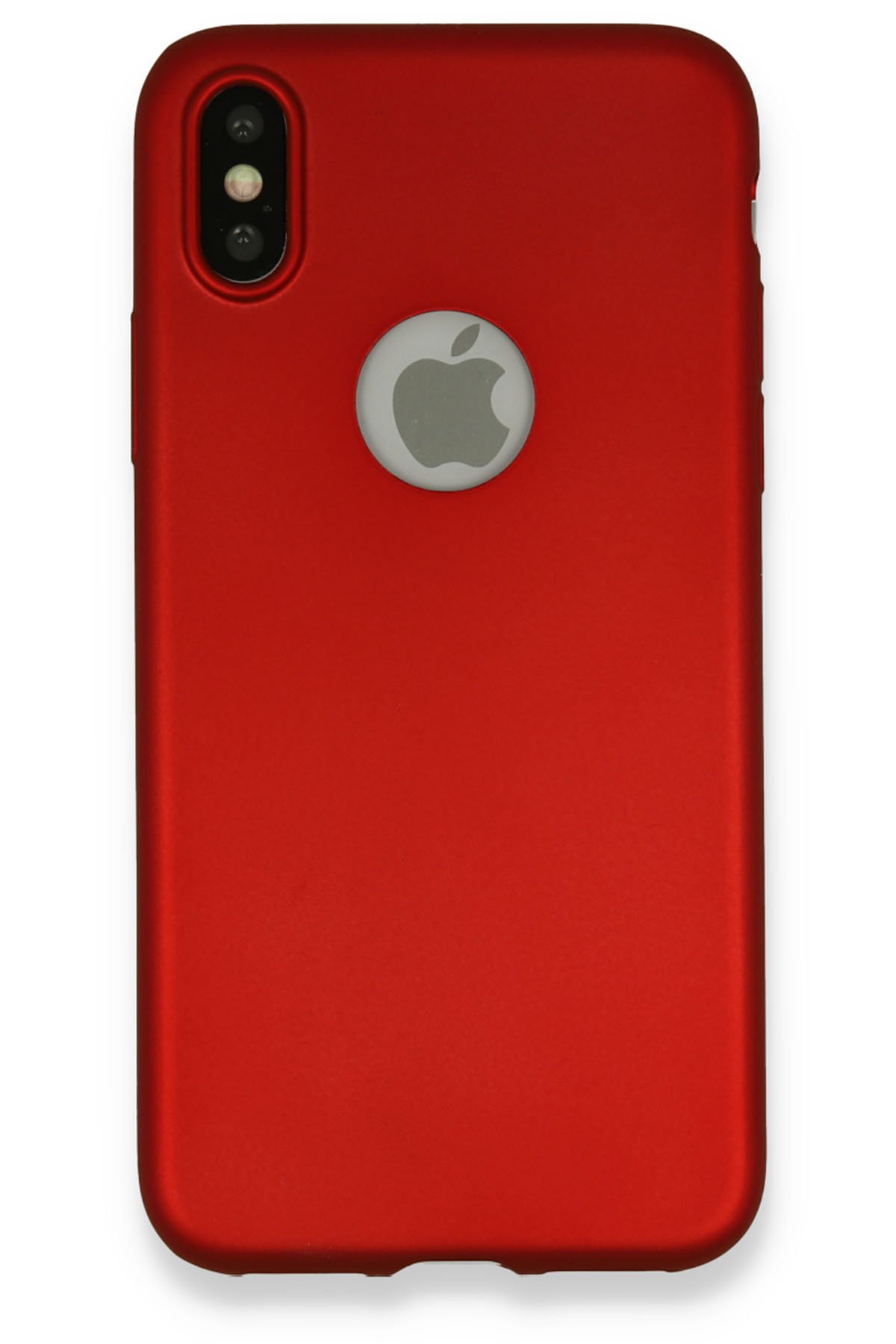 iPhone XS Kılıf First Silikon - Bordo iPhone XS Kılıf First Silikon - Bordo