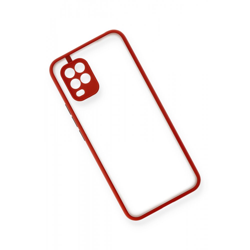 Xiaomi Mi 10 Lite Kılıf Montreal Silikon Kapak - Kırmızı  Xiaomi Mi 10 Lite Kılıf Montreal Silikon Kapak - Kırmızı