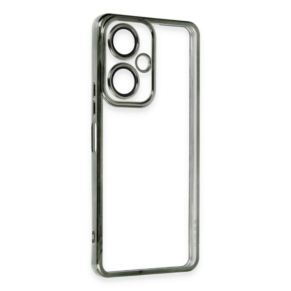  Vivo Y27 Kılıf Razer Lensli Silikon - Yeşil