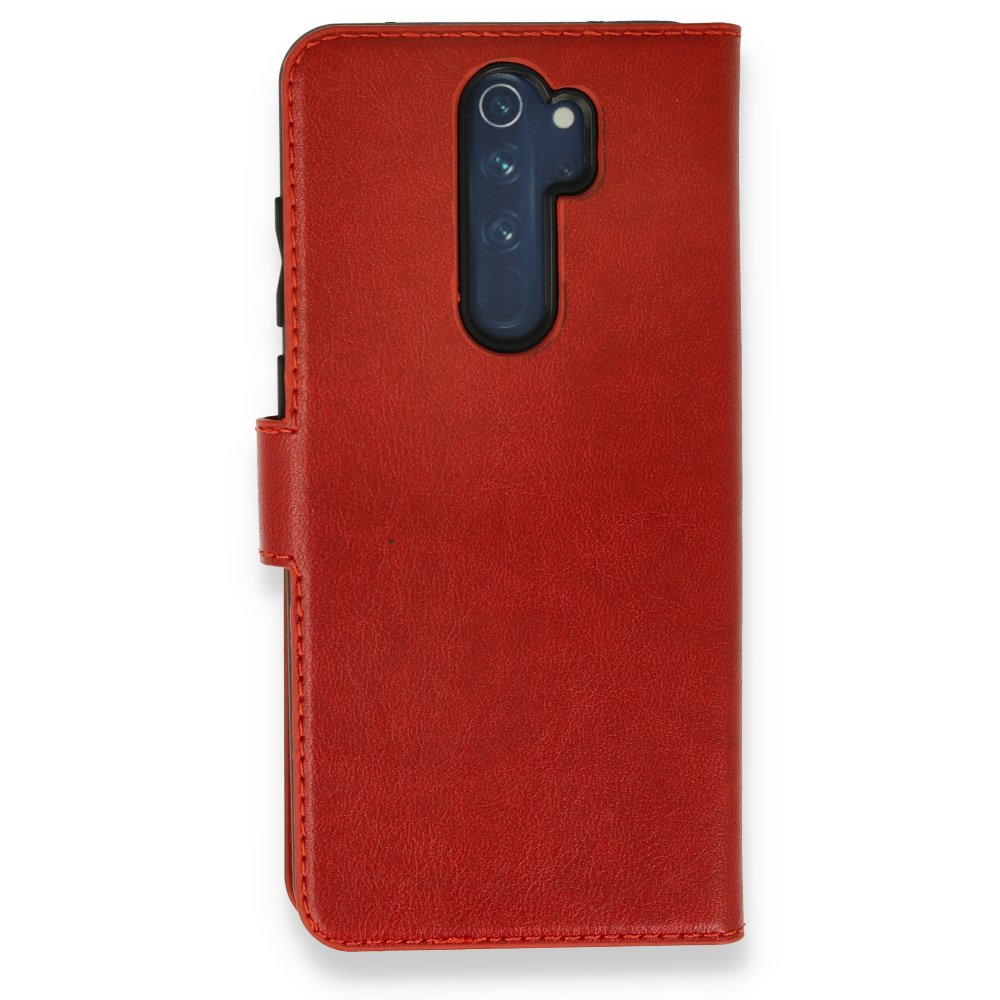 Redmi Note 8 Pro Kılıf Trend S Plus Kapaklı Kılıf - Kırmızı