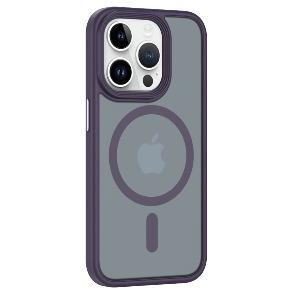  iPhone 15 Pro Max Kılıf Trex Magneticsafe Kapak - Derin Mor