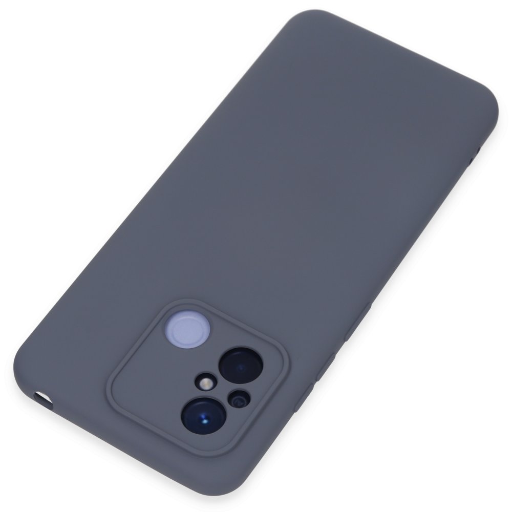 Redmi 12C Kılıf Nano içi Kadife Silikon - Gri Redmi 12C Kılıf Nano içi Kadife Silikon - Gri