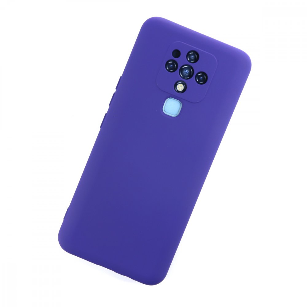 Tecno Camon 16 Kılıf Nano içi Kadife Silikon - Mor Tecno Camon 16 Kılıf Nano içi Kadife Silikon - Mor