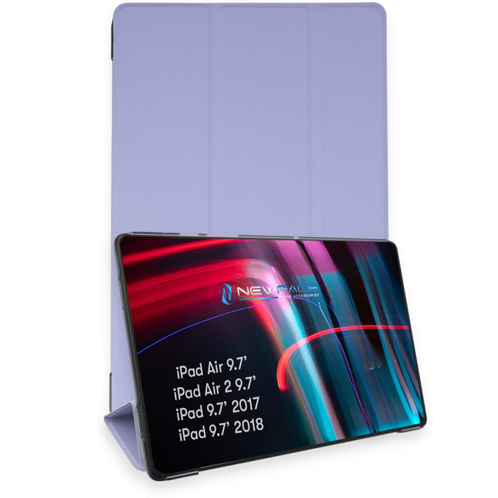 iPad 9.7 (2017) Kılıf Tablet Smart Kılıf - Lila iPad 9.7 (2017) Kılıf Tablet Smart Kılıf - Lila
