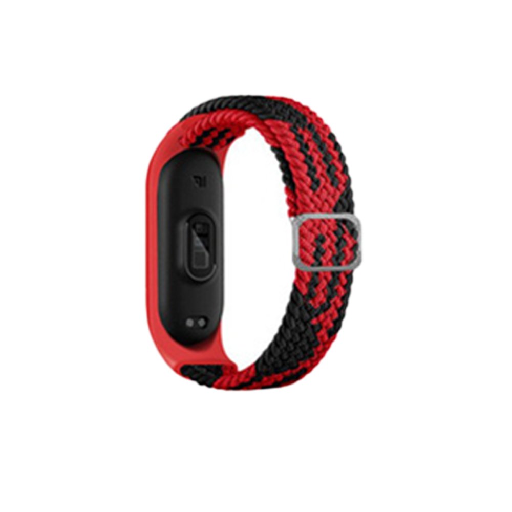  Xiaomi Mi Band 4 Star Kordon - Kırmızı-Siyah