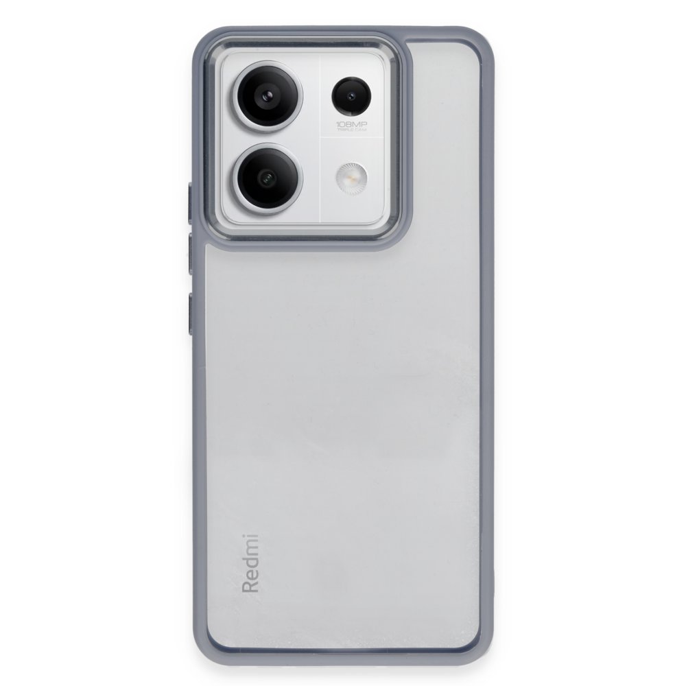  Xiaomi Poco M6 Pro 4G Kılıf Power Silikon - Sierra Blue