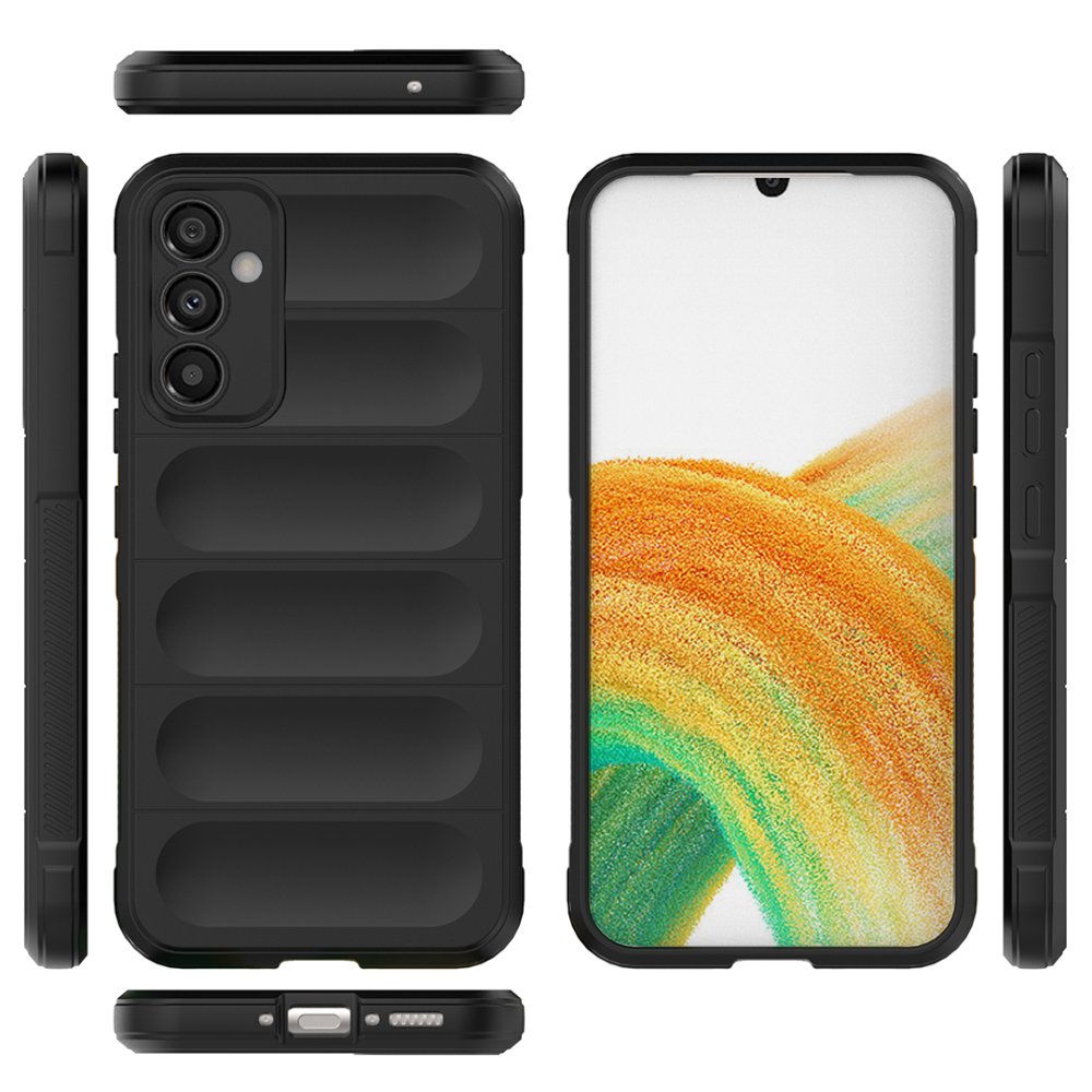  Samsung Galaxy M34 5G Kılıf Optimum Silikon - Siyah