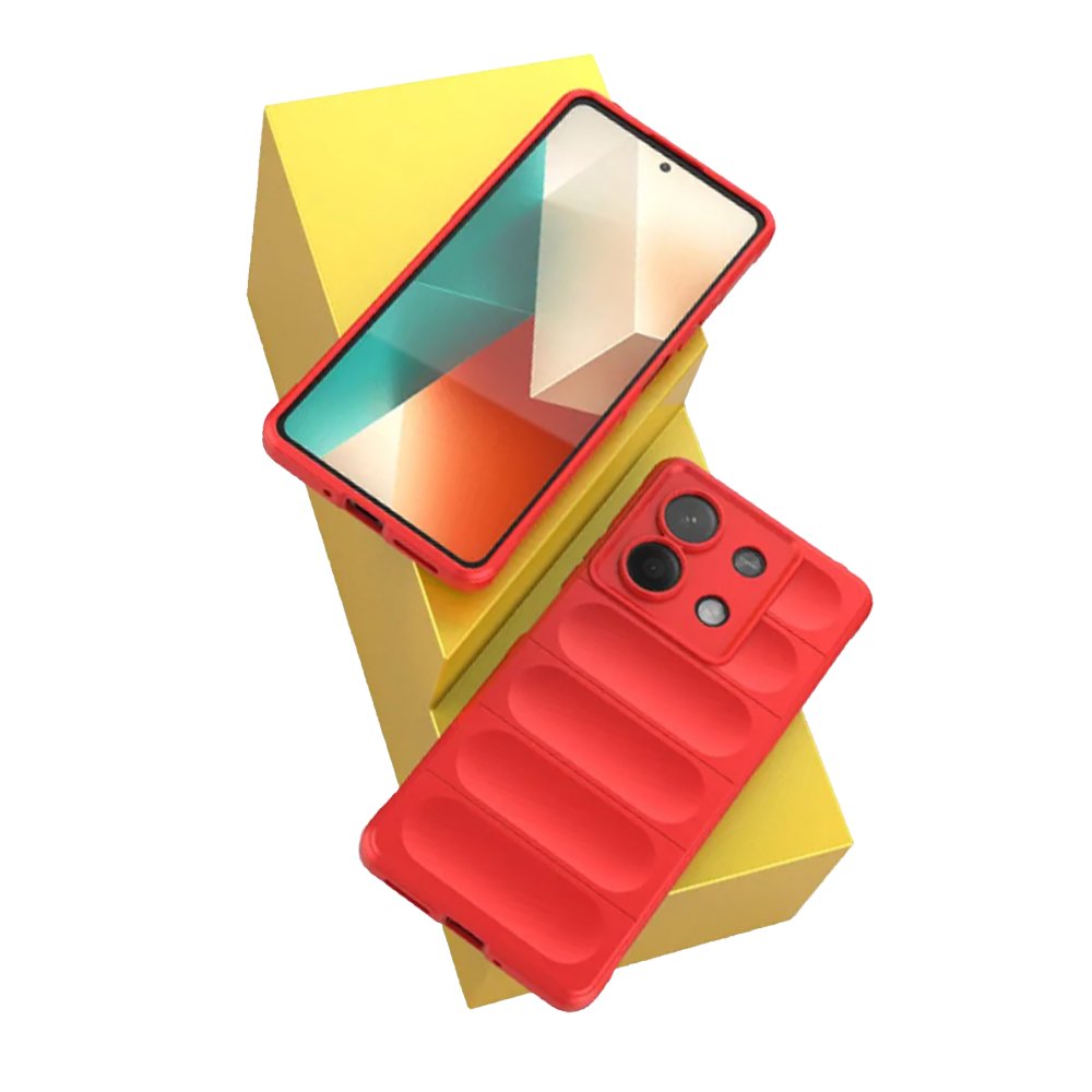Xiaomi Poco X6 Kılıf Optimum Silikon - Mor  Xiaomi Poco X6 Kılıf Optimum Silikon - Mor
