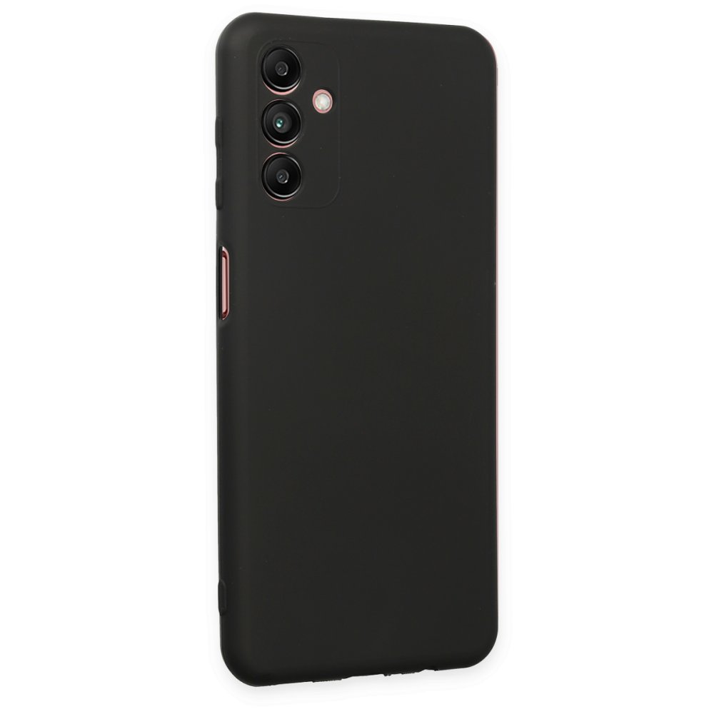  Samsung Galaxy A04S Kılıf First Silikon - Siyah