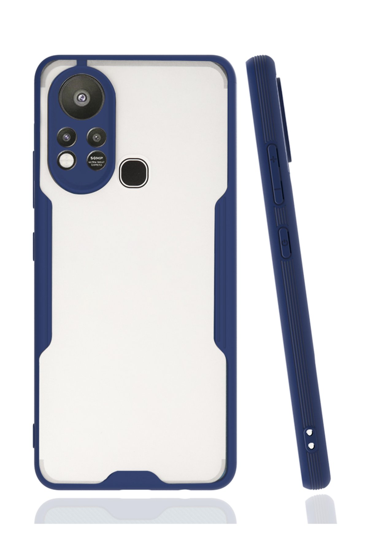 İnfinix Hot 11s Kılıf Platin Silikon - Lacivert  İnfinix Hot 11s Kılıf Platin Silikon - Lacivert