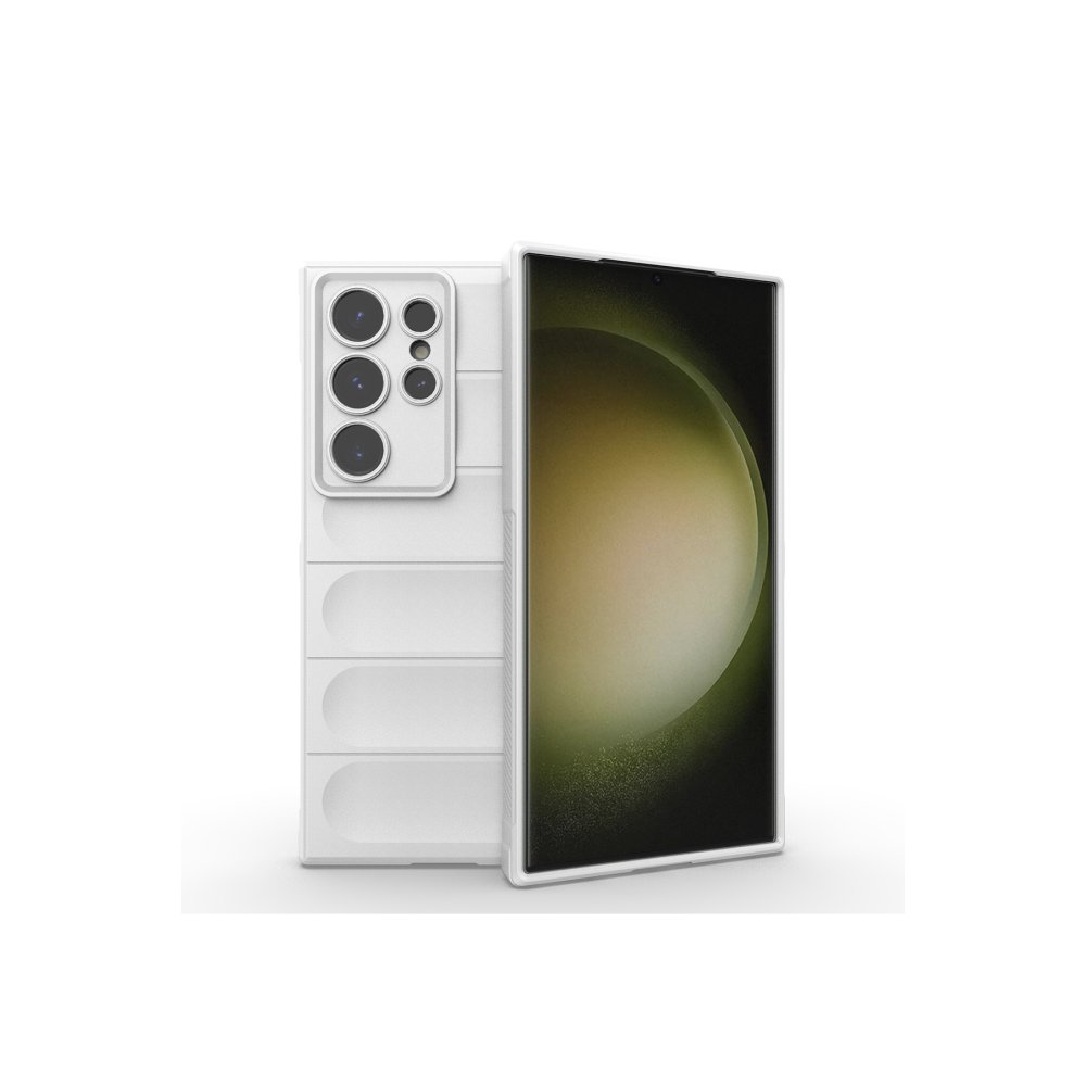  Samsung Galaxy S24 Ultra Kılıf Optimum Silikon - Krem