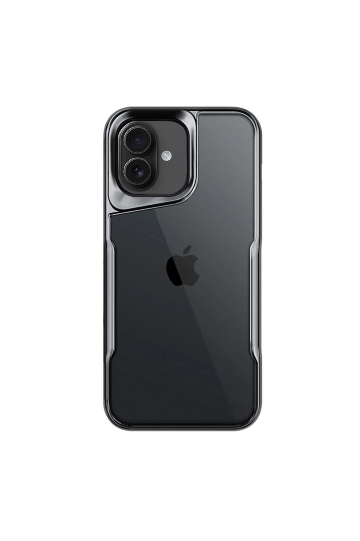  iPhone 16 Kılıf Boyi Silikon Kapak - Titan Gri