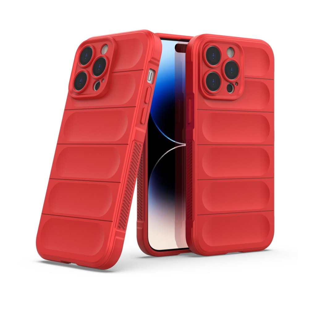 iPhone 15 Pro Kılıf Optimum Silikon - Kırmızı iPhone 15 Pro Kılıf Optimum Silikon - Kırmızı