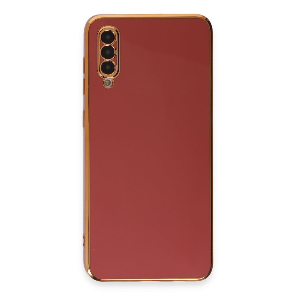  Samsung Galaxy A50S Kılıf Volet Silikon - Kırmızı