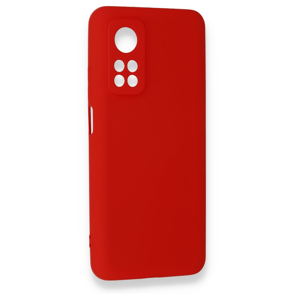  Xiaomi Mi 10T Kılıf Nano içi Kadife Silikon - Kırmızı