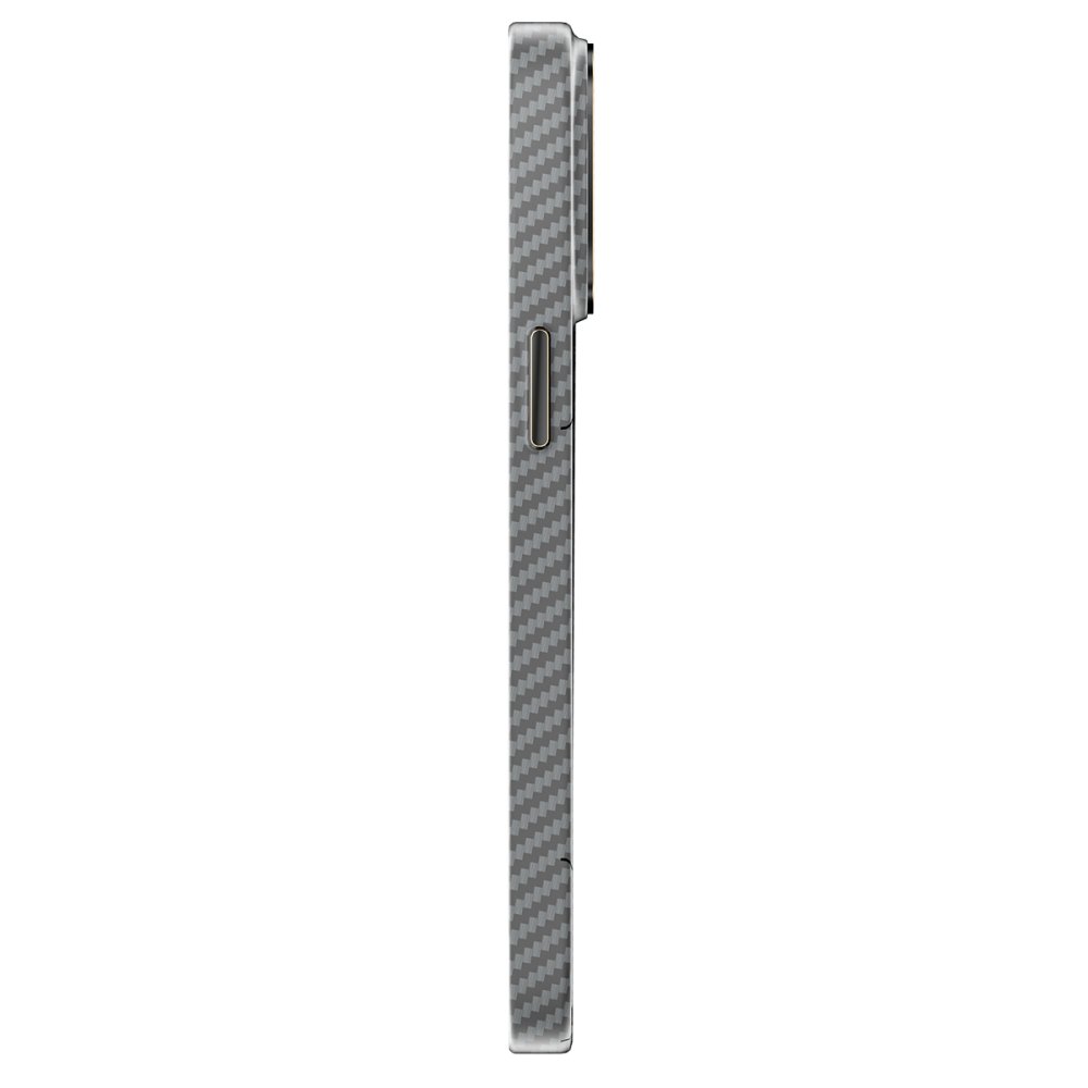  iPhone 12 Pro Max Kılıf Mekanik Magsafe Kapak - Füme - 2