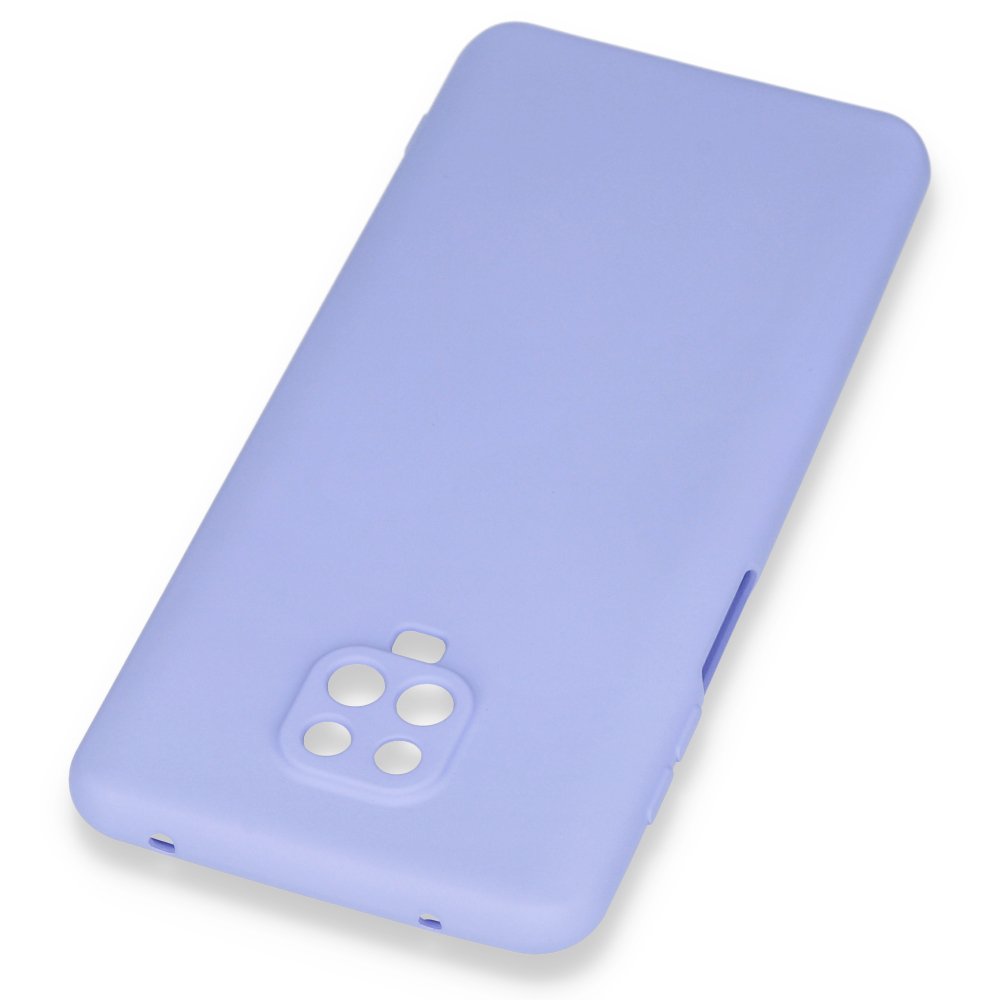 Redmi Note 9S Kılıf Nano içi Kadife Silikon - Lila Redmi Note 9S Kılıf Nano içi Kadife Silikon - Lila
