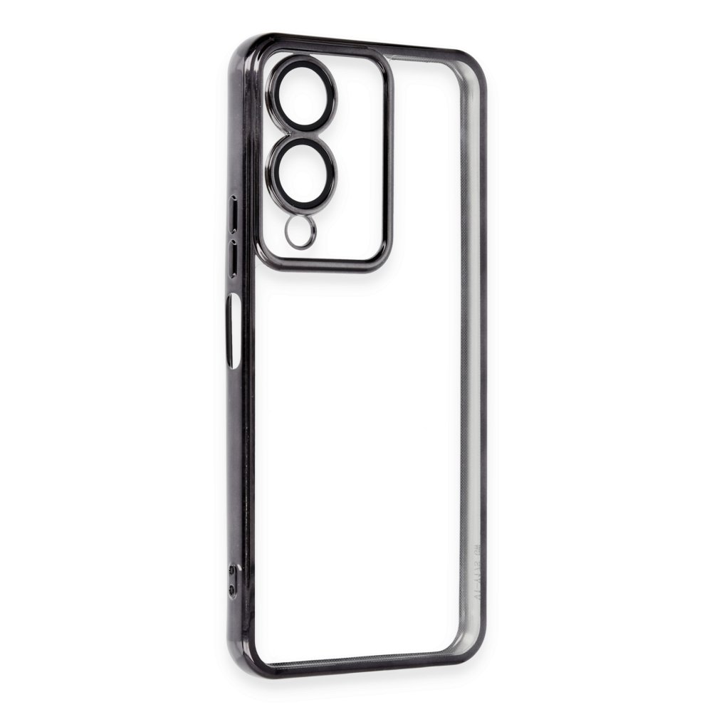  Vivo Y17S Kılıf Razer Lensli Silikon - Siyah