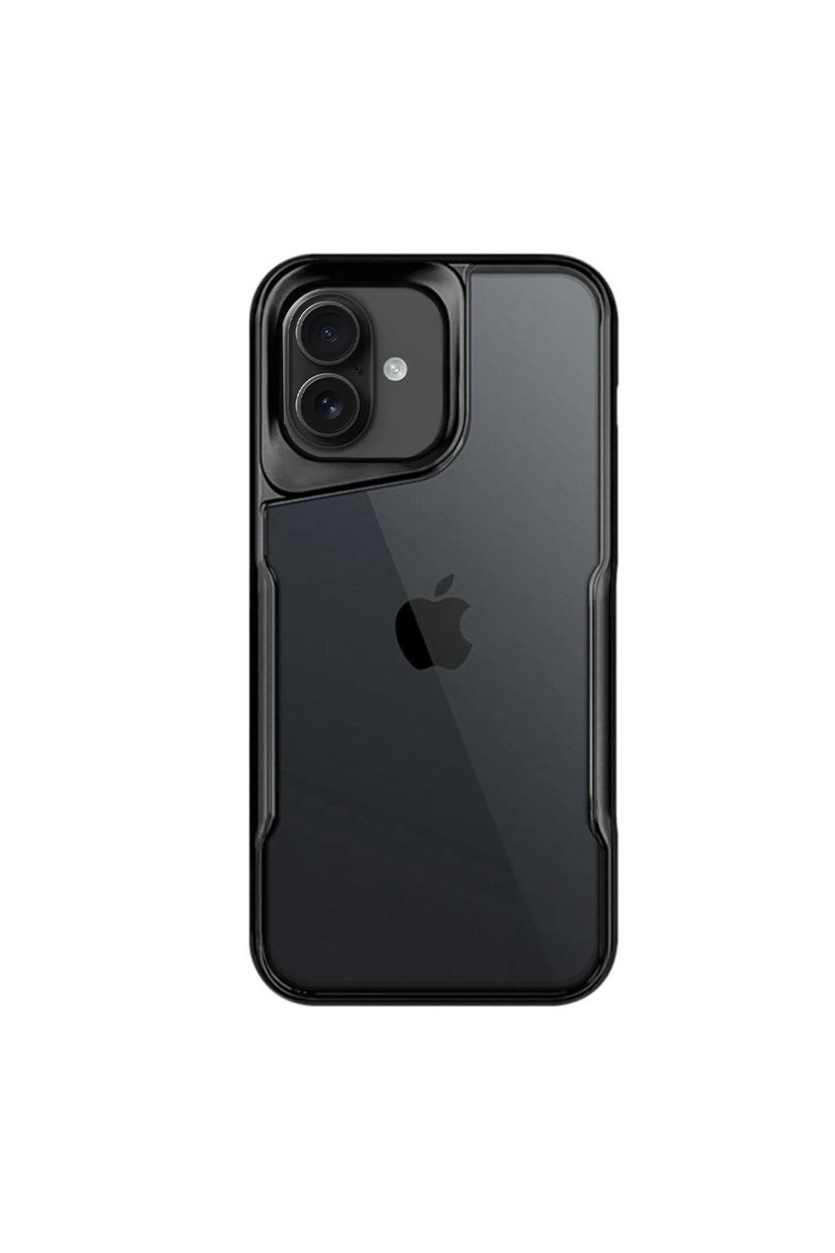  iPhone 16 Plus Kılıf Boyi Silikon Kapak - Siyah
