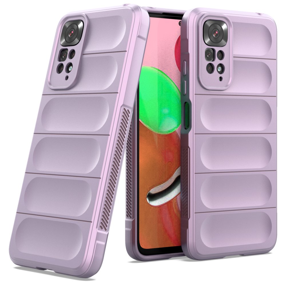 Redmi Note 11S Kılıf Optimum Silikon - Mor Redmi Note 11S Kılıf Optimum Silikon - Mor