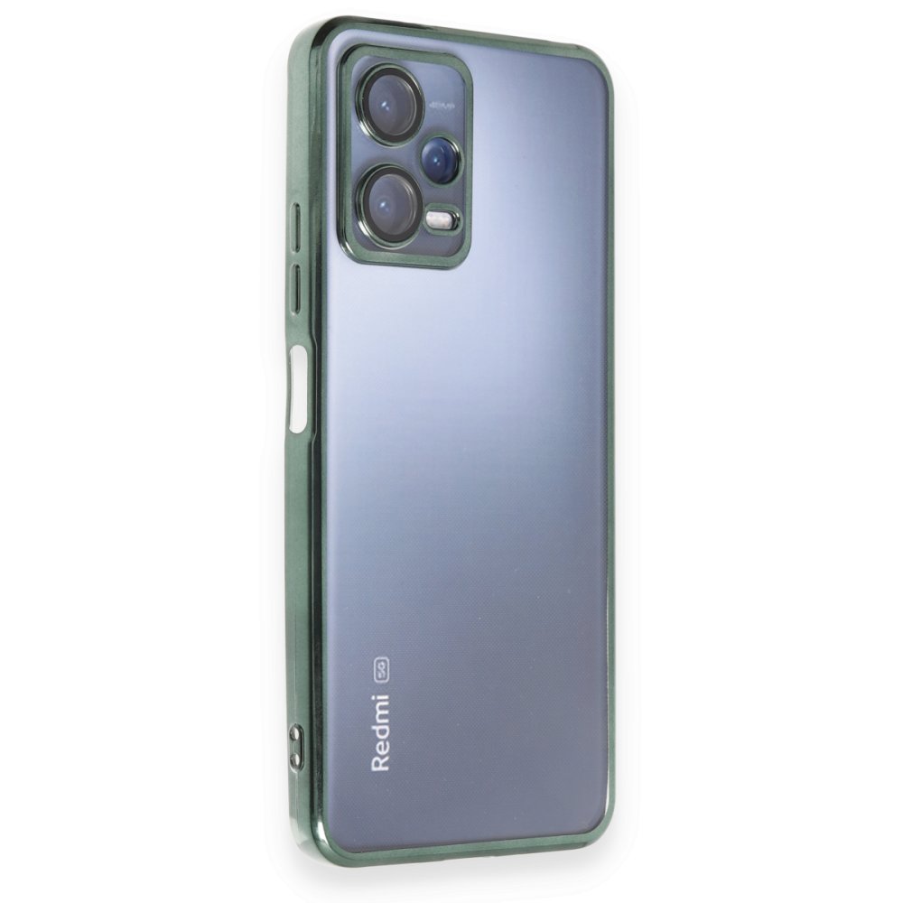 Redmi Note 12 5G Kılıf Razer Lensli Silikon - Yeşil