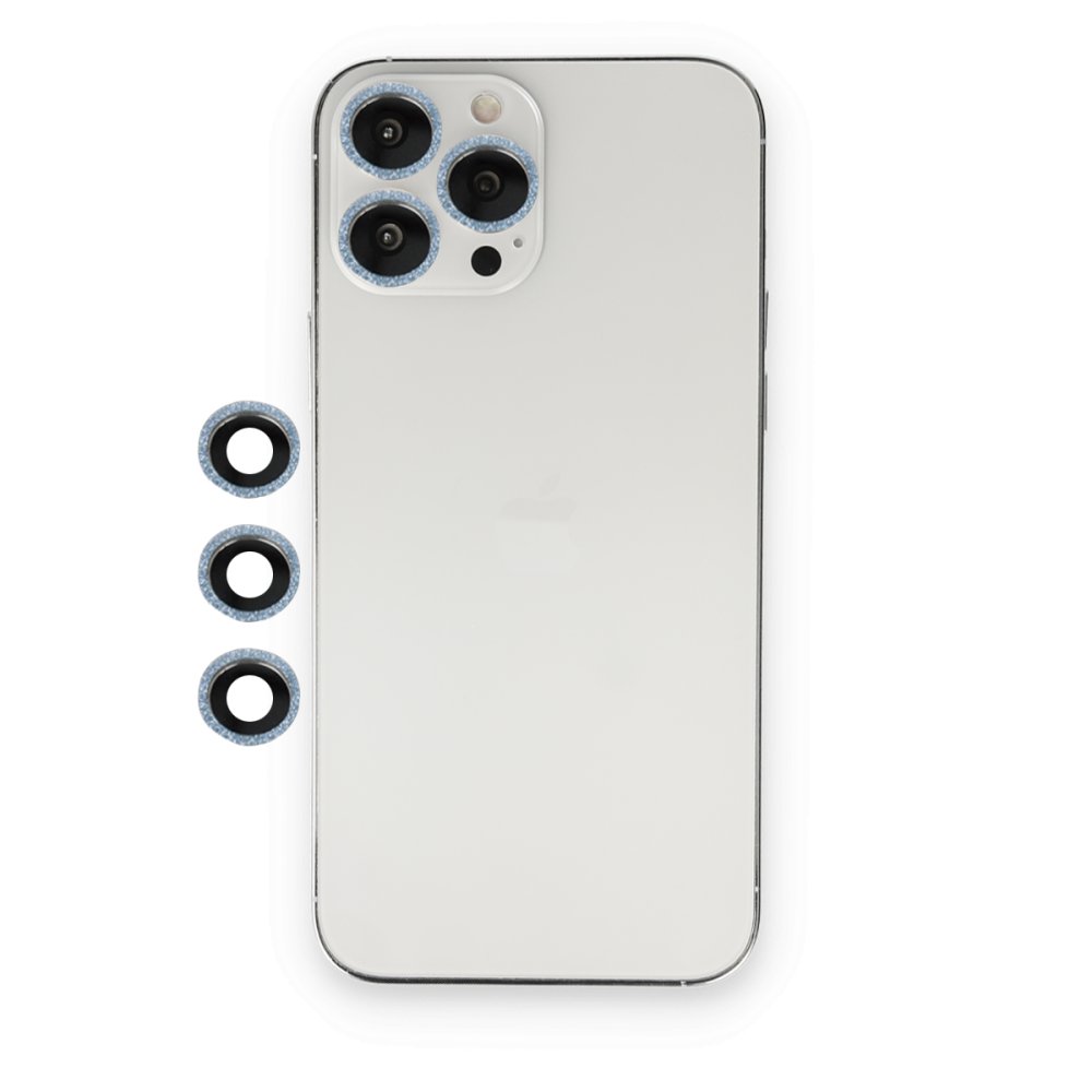  iPhone 13 Pro Max Shine Kamera Lens - Sierra Blue