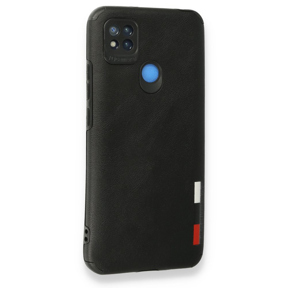 Redmi 9C Kılıf Loop Deri Silikon - Siyah Redmi 9C Kılıf Loop Deri Silikon - Siyah