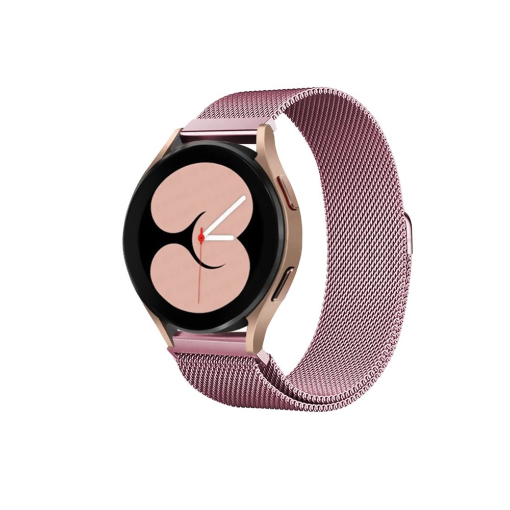  Samsung Galaxy Watch 5 Metal Mıknatıslı Kordon - Rose
