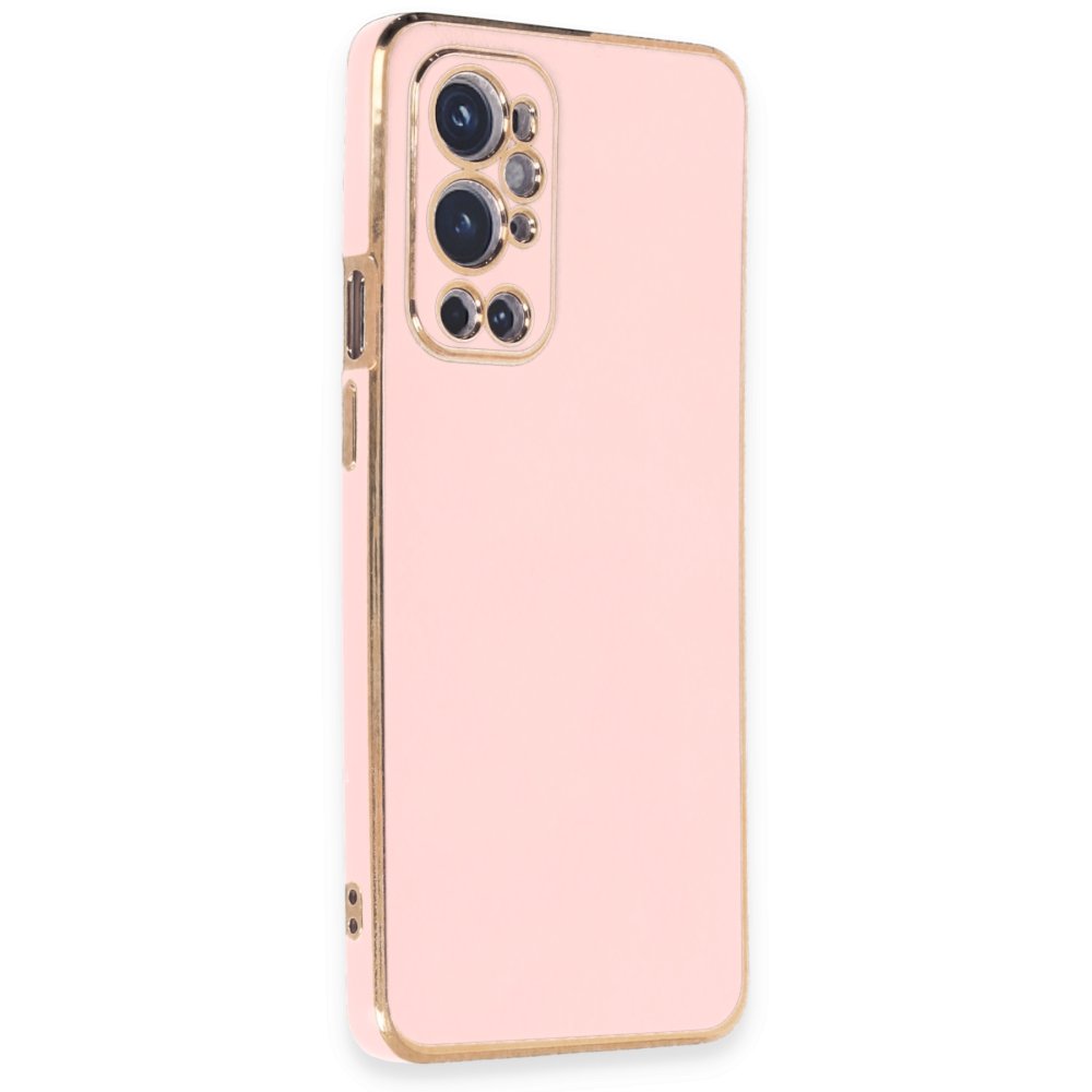One Plus 9 Pro Kılıf Volet Silikon - Pembe One Plus 9 Pro Kılıf Volet Silikon - Pembe