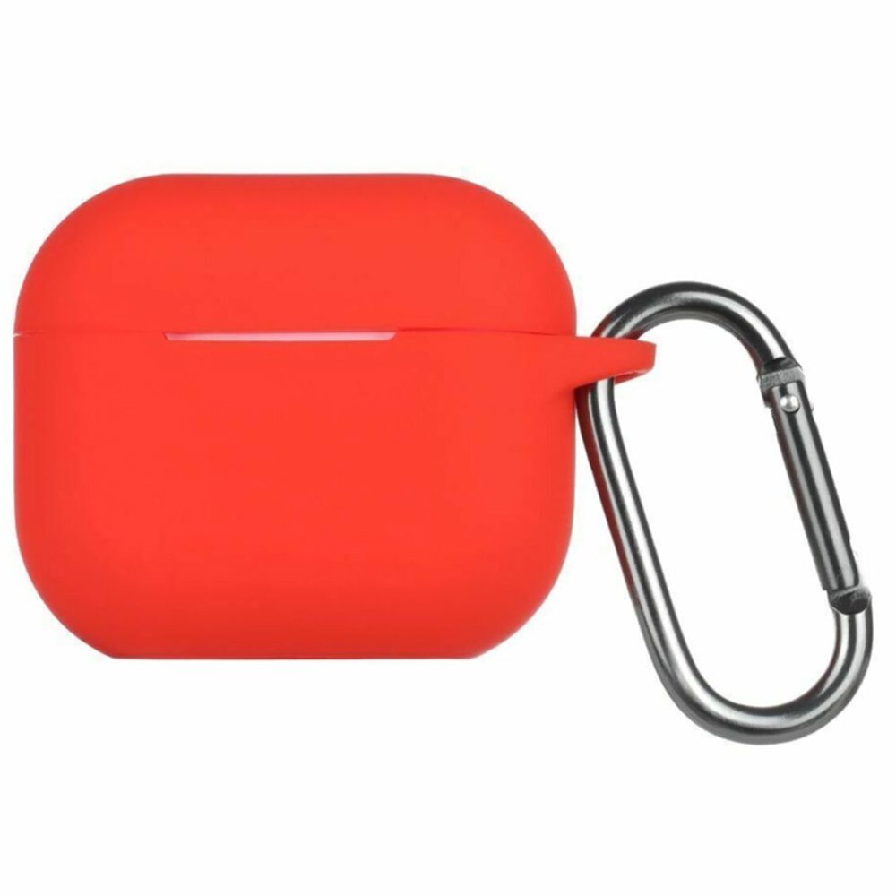  Airpods 3 (3.nesil) Hang Kılıf - Kırmızı