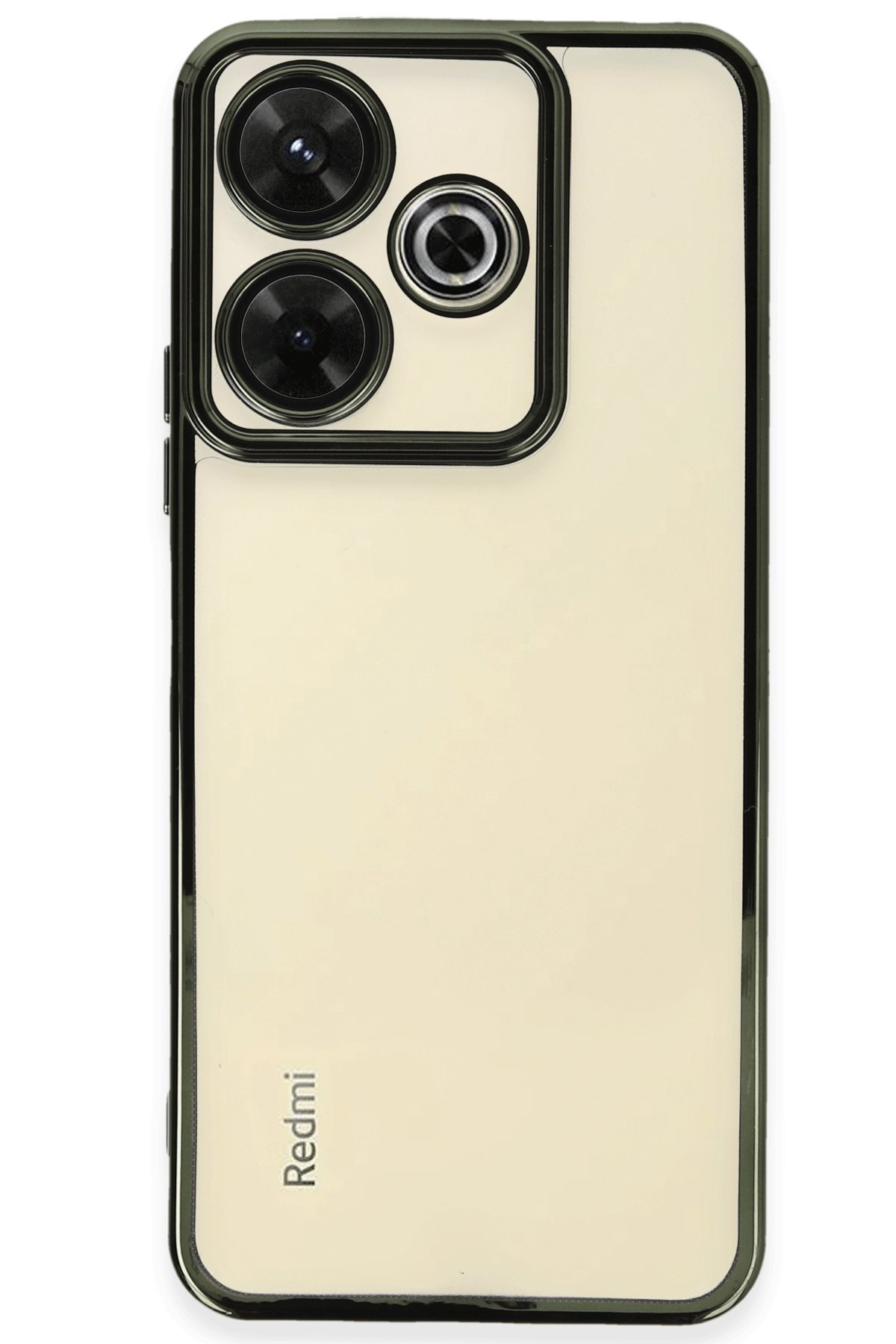 Redmi 13 4G Kılıf Razer Lensli Silikon - Yeşil