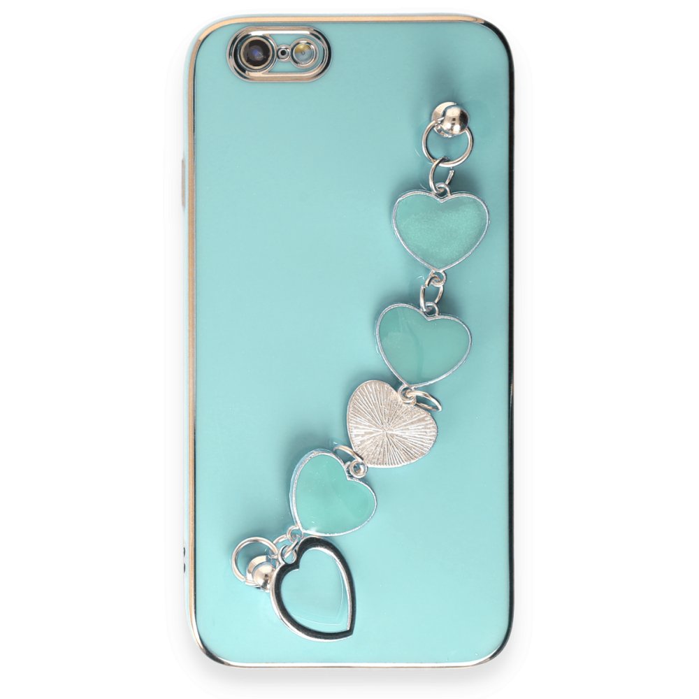 iPhone 6 Kılıf Esila Silikon - Su Yeşili  iPhone 6 Kılıf Esila Silikon - Su Yeşili