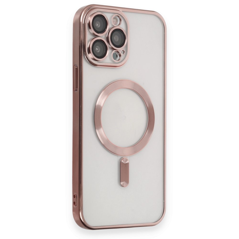 iPhone 15 Pro Kılıf Kross Magneticsafe Kapak - Rose iPhone 15 Pro Kılıf Kross Magneticsafe Kapak - Rose