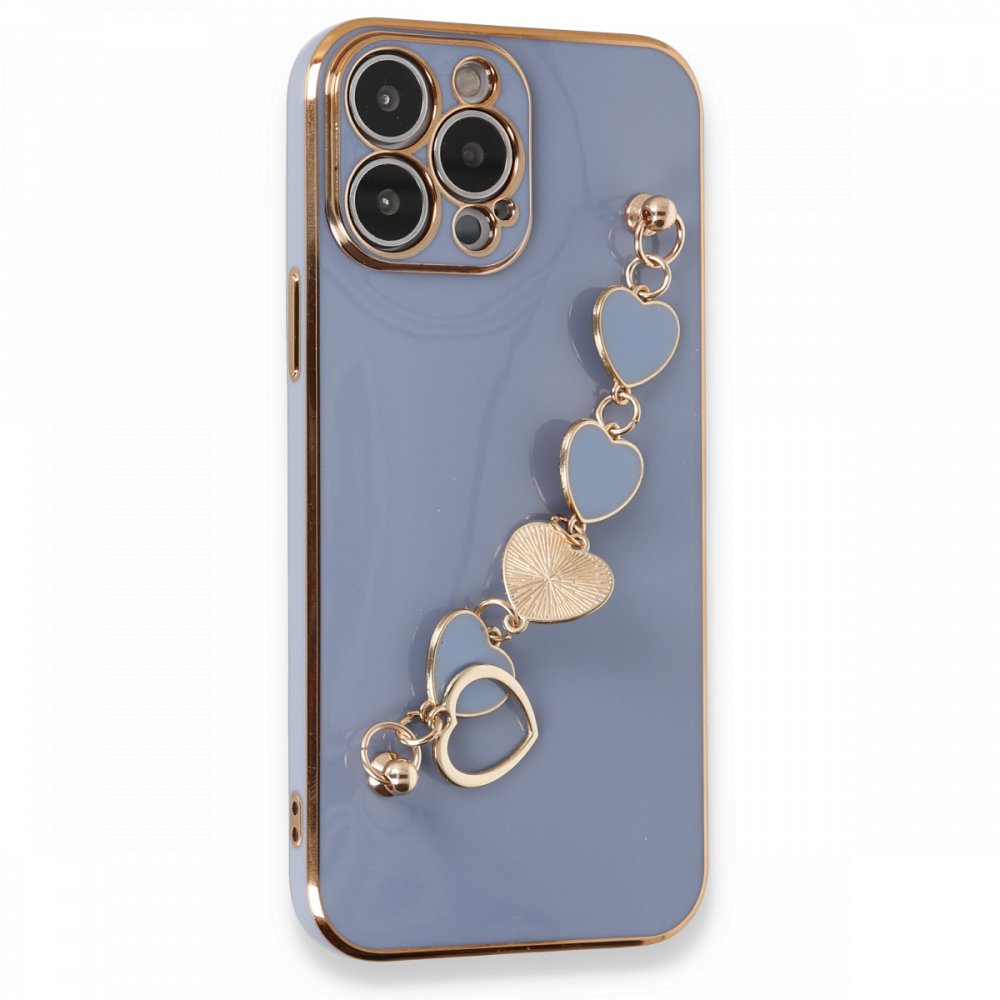  iPhone 13 Pro Kılıf Esila Silikon - Gri