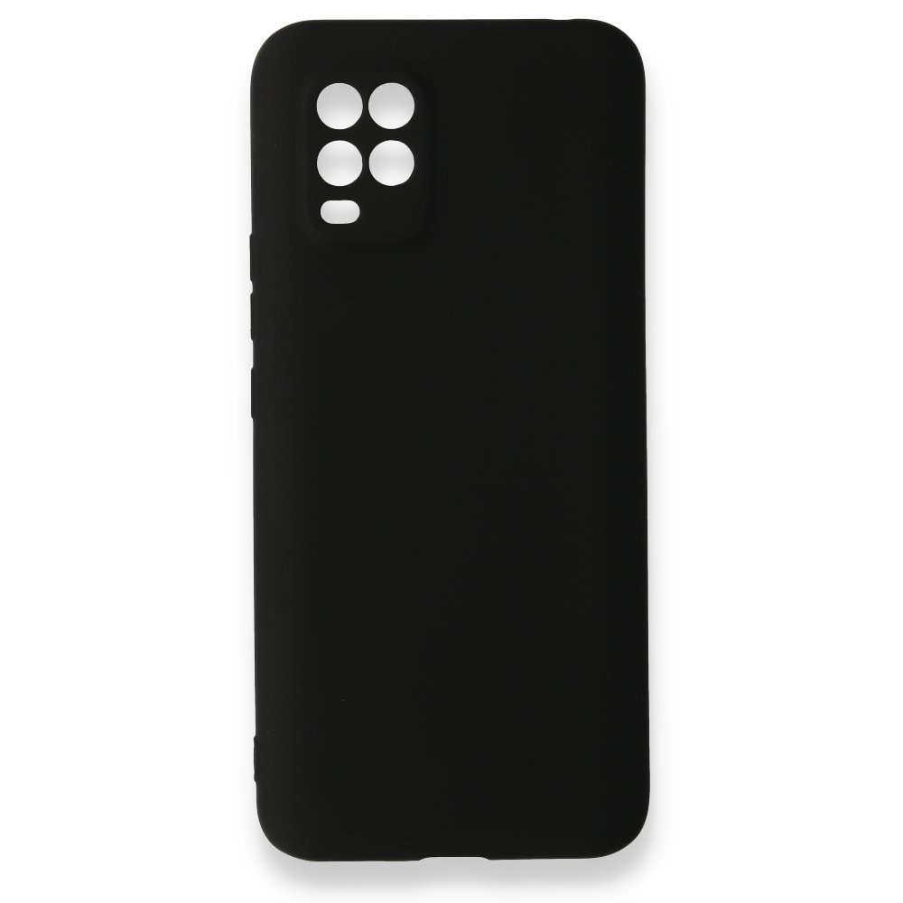 Xiaomi Mi 10 Lite Kılıf First Silikon - Siyah  Xiaomi Mi 10 Lite Kılıf First Silikon - Siyah