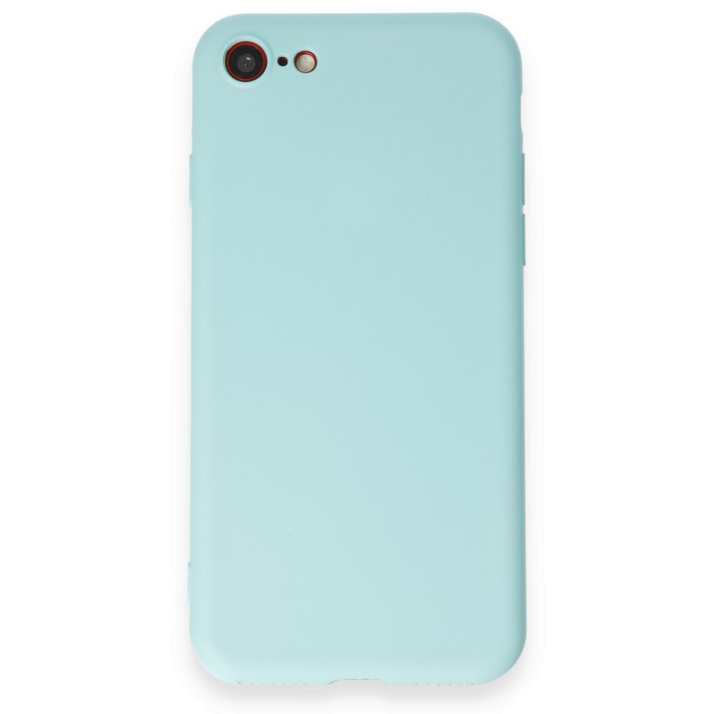  iPhone 8 Kılıf First Silikon - Turkuaz
