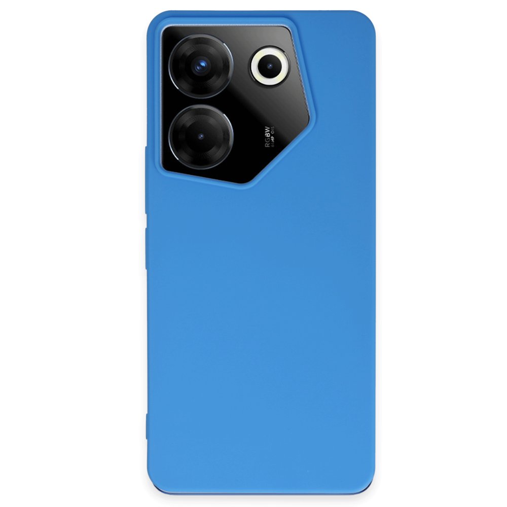 Tecno Camon 20 Pro 5G Kılıf First Silikon - Mavi Tecno Camon 20 Pro 5G Kılıf First Silikon - Mavi