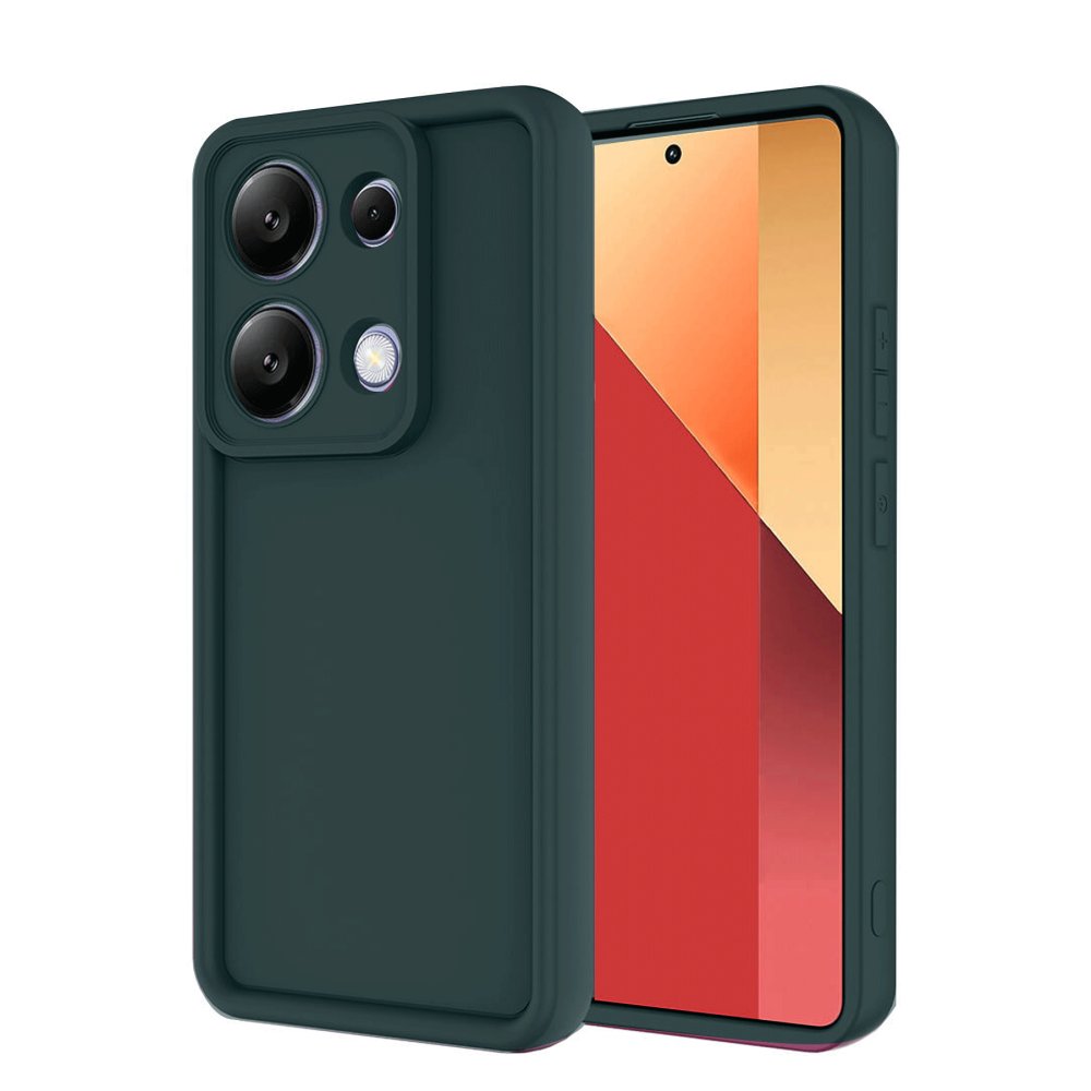 Redmi Note 13 Pro 4G Kılıf Viera Silikon - Koyu Yeşil