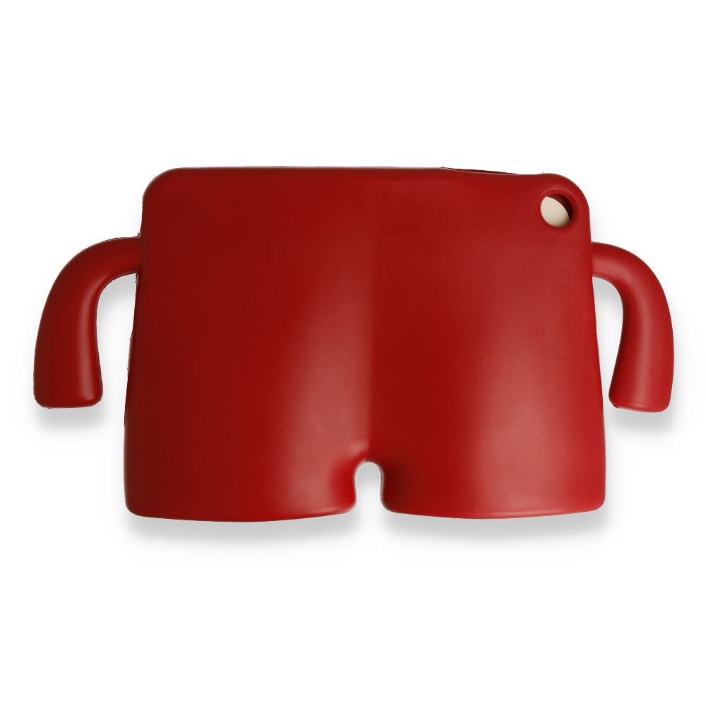 iPad Pro 11 (2020) Kılıf Karakter Tablet Silikon - Kırmızı iPad Pro 11 (2020) Kılıf Karakter Tablet Silikon - Kırmızı