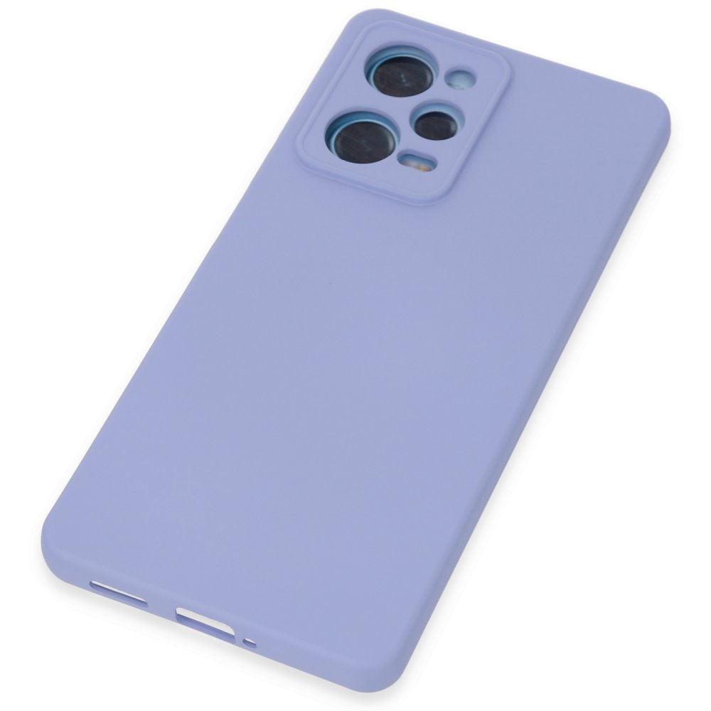 Xiaomi Poco X5 5G Kılıf Nano içi Kadife Silikon - Lila Xiaomi Poco X5 5G Kılıf Nano içi Kadife Silikon - Lila