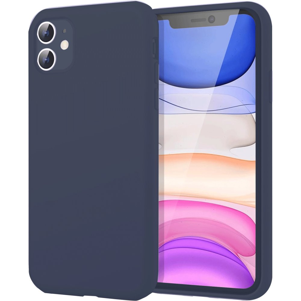 iPhone 11 Kılıf First Silikon - Lacivert iPhone 11 Kılıf First Silikon - Lacivert