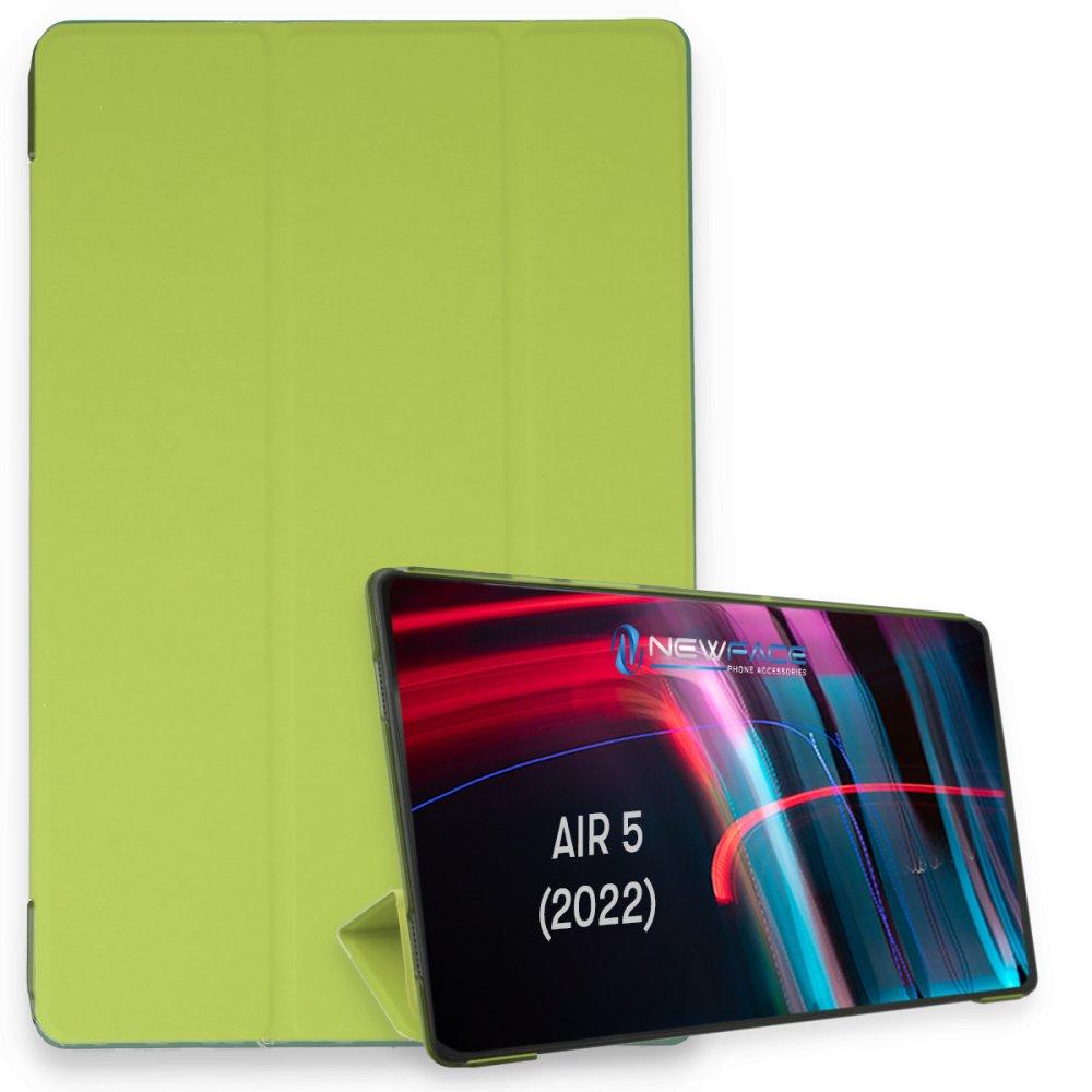  iPad Air 5 (2022) Kılıf Tablet Smart Kılıf - Açık Yeşil