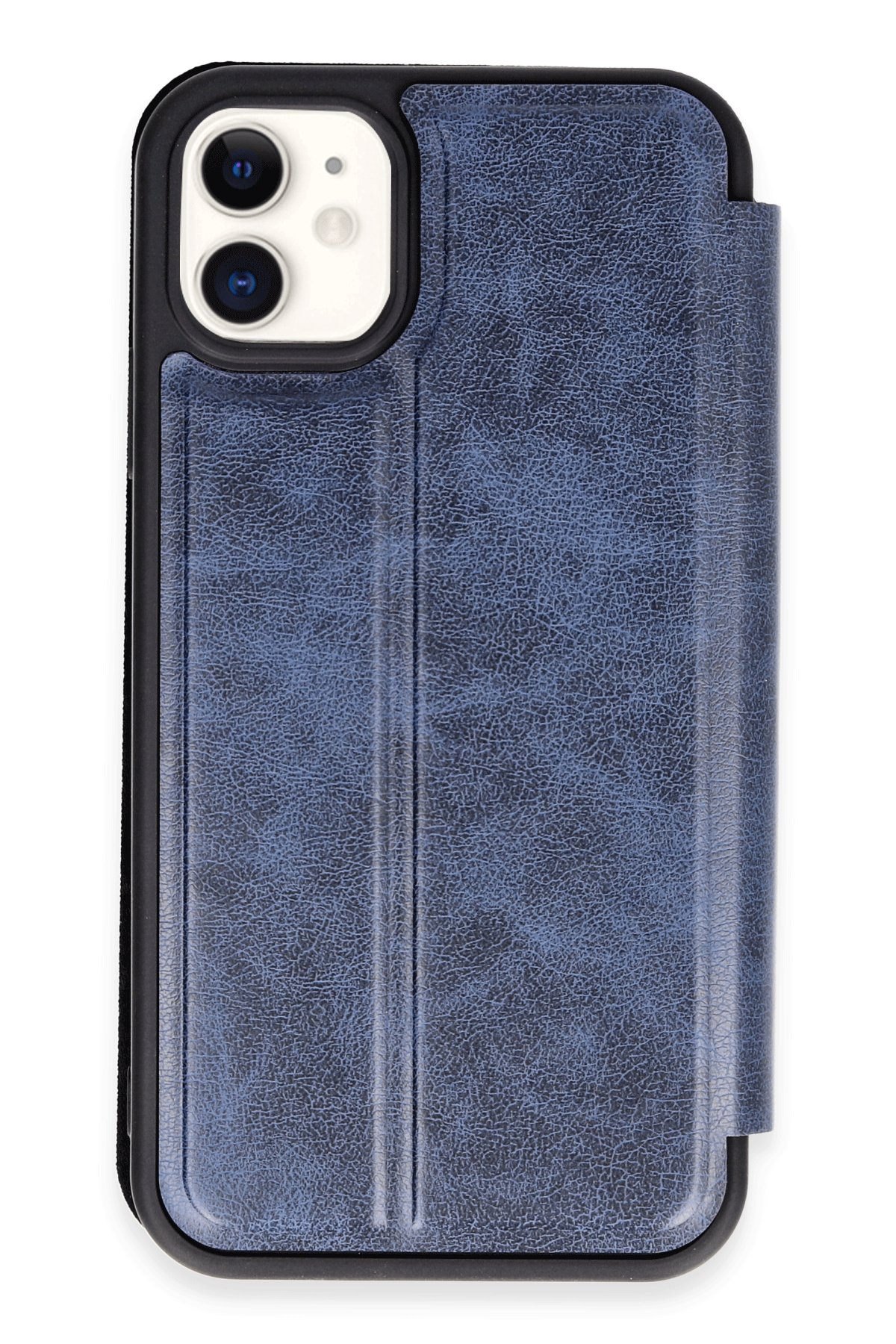  iPhone 11 Kılıf Flip Cover - Lacivert