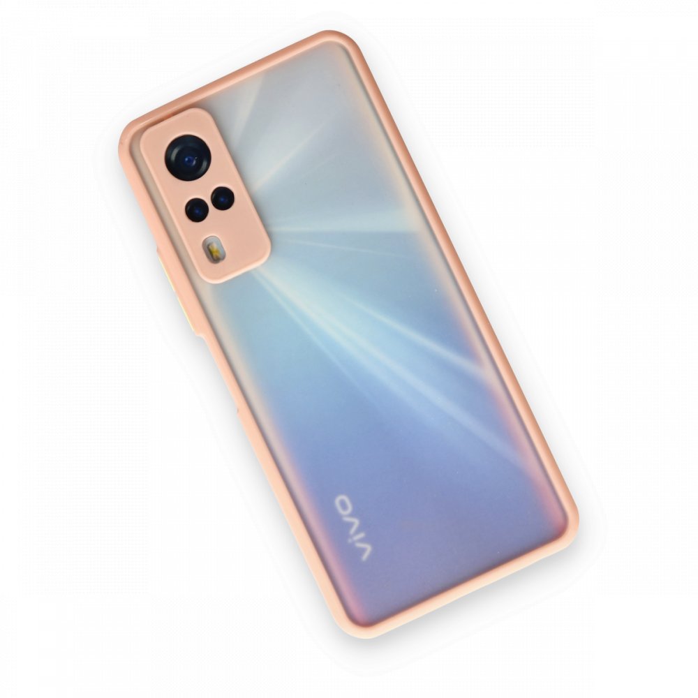  Vivo Y51 Kılıf Montreal Silikon Kapak - Pembe